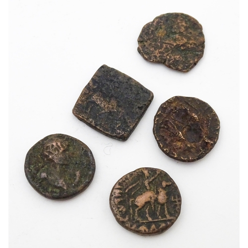 788B - Coins: A quantity of old coins to include examples from the Kushan Empire, etc. (29)