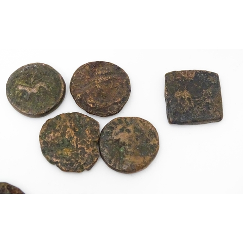 788B - Coins: A quantity of old coins to include examples from the Kushan Empire, etc. (29)