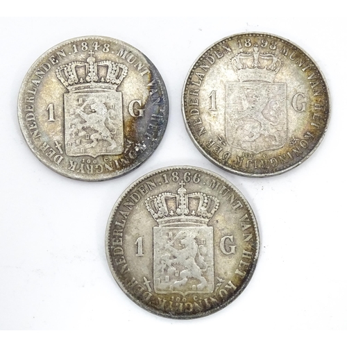 792 - Coins: A quantity of assorted coins from The Netherlands to include some silver examples (25)