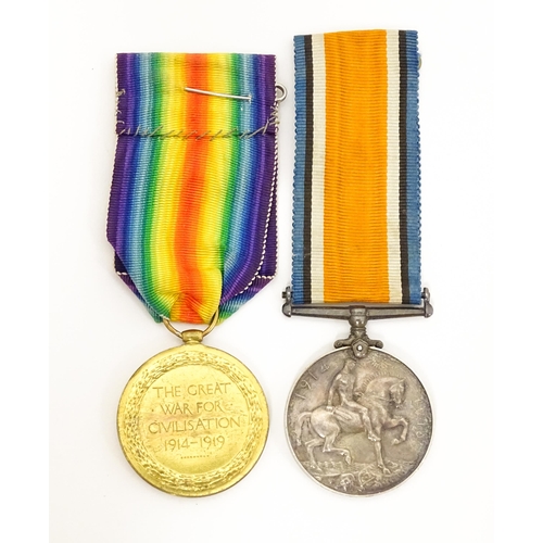 804 - Militaria , WWI / WW1 / World War One / First World War : nursing campaign medals to Sister M. E. To... 