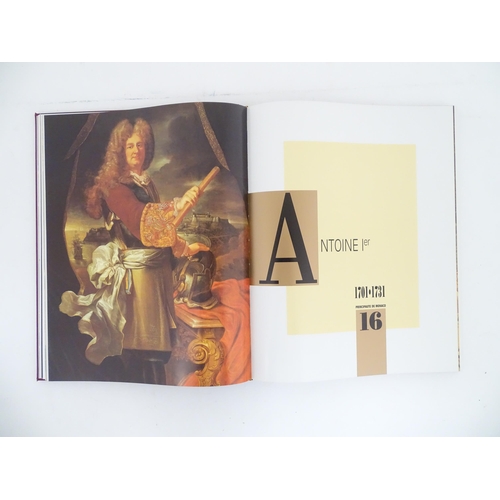 942 - Book: La Principaute de Monaco, by Michel Daner & Noelle Bine-Muller. Published by Imprimerie Toscan... 