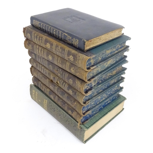 948 - Books: A quantity of books to include Works of George Eliot, in six assorted volumes, published by P... 