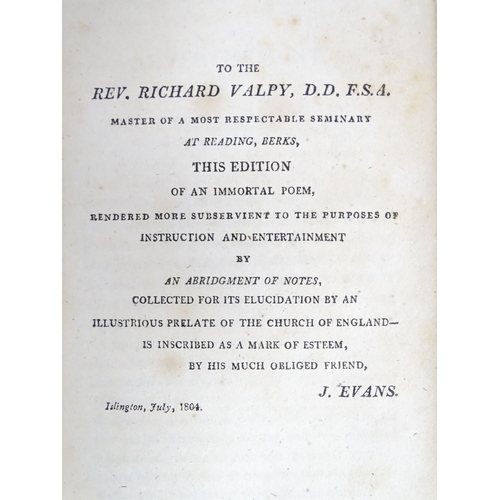 951 - Books: Five assorted books to include History of the Expedition to Russia undertaken by The Emperor ... 