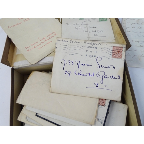 998 - A quantity of 19thC and later ephemera relating to Sir John Simon Sergeant-at-Law, the famous Anglo-... 