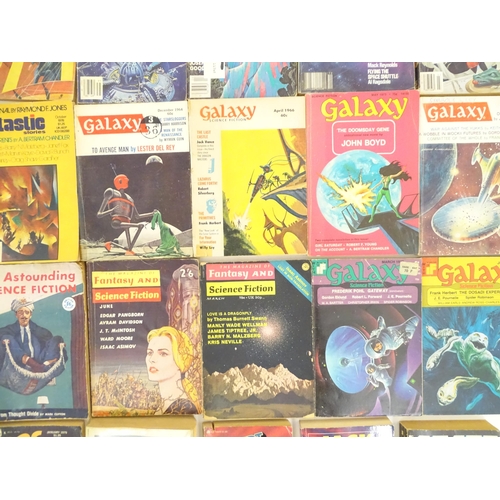 974 - Books: a quantity of mid to late 20thC Science Fiction paperbacks, comprising: Of Time and Stars by ... 