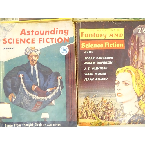 974 - Books: a quantity of mid to late 20thC Science Fiction paperbacks, comprising: Of Time and Stars by ... 