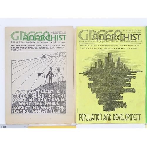 975 - Assorted 20thC magazines and pamphlets / booklets to include three editions of the ecological Green ... 