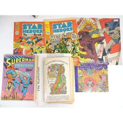 978 - Books: A quantity of assorted books on the subject of comics etc. to include Comics, Comix & Graphic... 