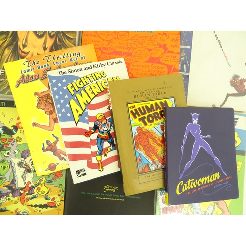 978 - Books: A quantity of assorted books on the subject of comics etc. to include Comics, Comix & Graphic... 