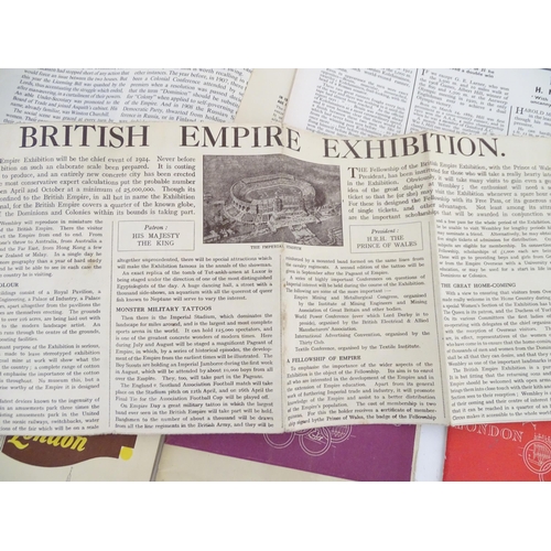 981 - A quantity of ephemera relating to the London 1948 Olympics XIV Olympiad , comprising: World Sports ... 