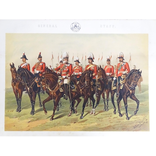 815 - Militaria : A Victorian dress uniform advertising folio catalogue by William Jones & Company, London... 