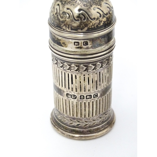 335 - A silver mustard pot hallmarked Birmingham 1926, maker Mappin & Webb Ltd. Together with another hall... 