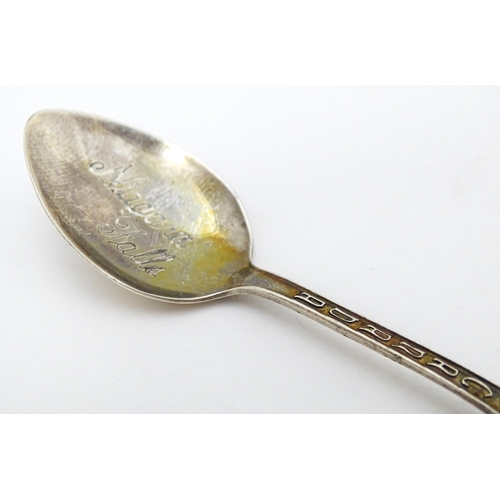 396 - Assorted spoons to include a Victorian Irish Fiddle pattern spoon hallmarked Dublin 1865, maker Fran... 