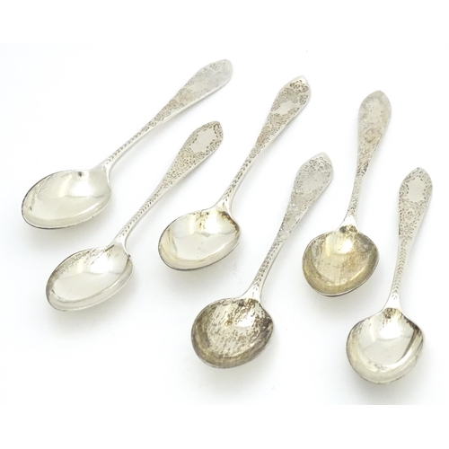 420 - Three silver teaspoons hallmarked London 1907 maker Wakely & Wheeler (James Wakely & Frank Clarke Wh... 