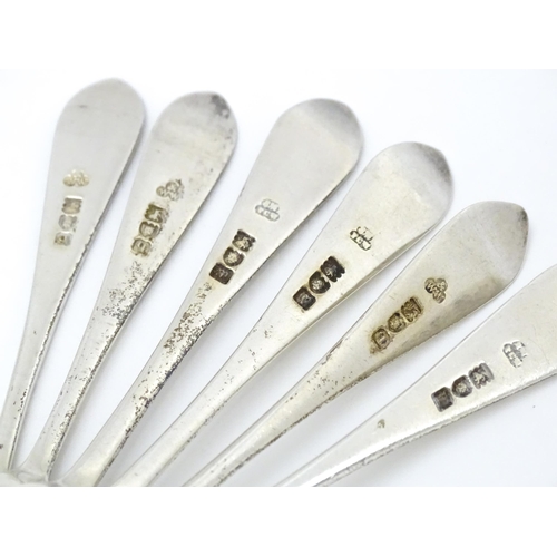 420 - Three silver teaspoons hallmarked London 1907 maker Wakely & Wheeler (James Wakely & Frank Clarke Wh... 