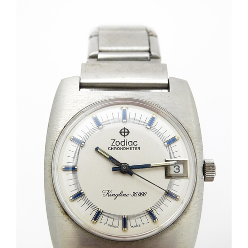 Zodiac kingline best sale 36000 chronometer