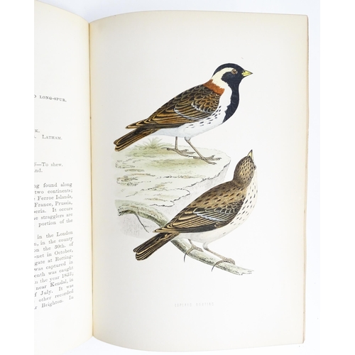 1008 - Books: A History of British Birds, Volumes 1-6, by the Rev. F. O. Morris, Second edition. Published ... 