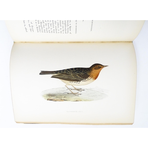 1008 - Books: A History of British Birds, Volumes 1-6, by the Rev. F. O. Morris, Second edition. Published ... 