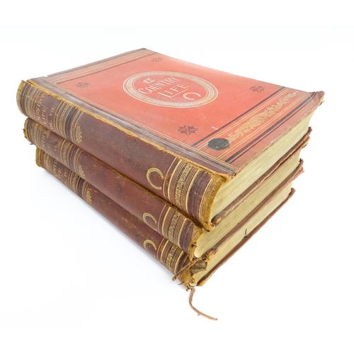 1010 - Books: Three bound volumes of Country Life Illustrated magazine, comprising volumes IV, VI & VII. Pu... 