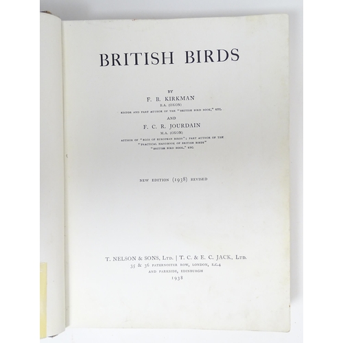 1012 - Books: The Handbook of British Birds, Volumes 1-5, by H. F. Witherby, edited by Rev. F. C. R. Jourda... 