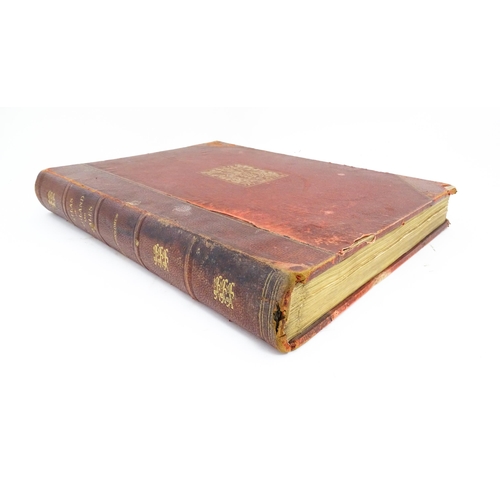 1021 - Book: The Survey Atlas of England & Wales, compiled under the direction of J. G. Bartholomew. Publis... 