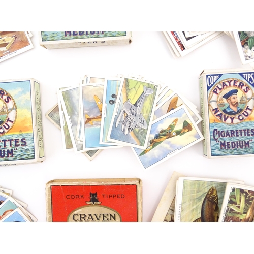 1944 - A quantity of cigarette cards in albums and loose, series to include Players: Birds & Their Young, A... 