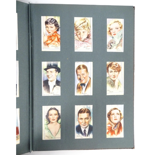 1944 - A quantity of cigarette cards in albums and loose, series to include Players: Birds & Their Young, A... 