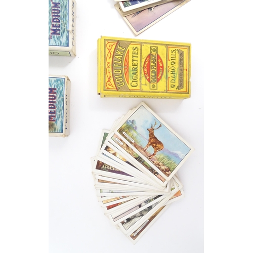 1944 - A quantity of cigarette cards in albums and loose, series to include Players: Birds & Their Young, A... 