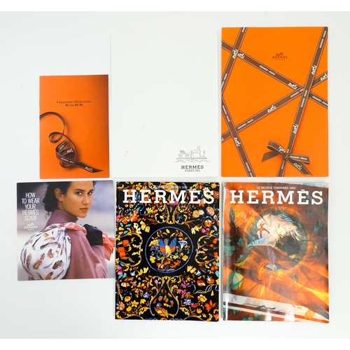 1949 - A quantity of Hermes magazines, booklets, etc. to include Le Monde d'Hermes 1989 and 1990, How to We... 