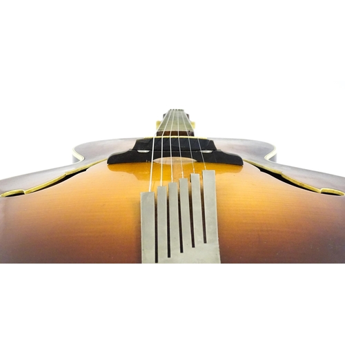 1299 - Musical Instrument : a Hofner Congress archtop acoustic guitar, serial number 12175 (1959-1962.) Con... 