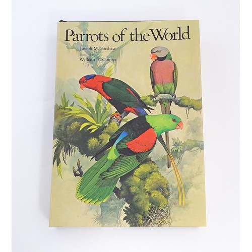 Book: Parrots of the World by Joseph M. Forshaw, illustrated by 