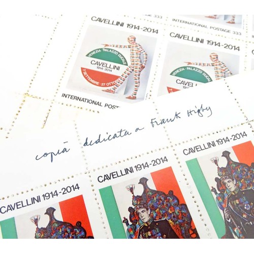 1954 - A quantity of Italian works by Guglielmo Achille Cavellini (1914-1990) to include International Post... 