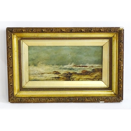 1692 - Manner of Sarah Louise Kilpack, Late 19th / early 20th century, Oil on canvas, A pair of coastal sce... 