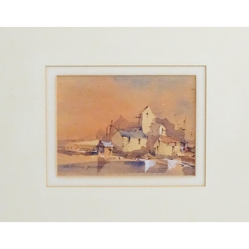 1777 - Anthony Pearce (b. 1933), Watercolours, Old Leigh Essex, A pair of coastal scenes. Both signed lower... 