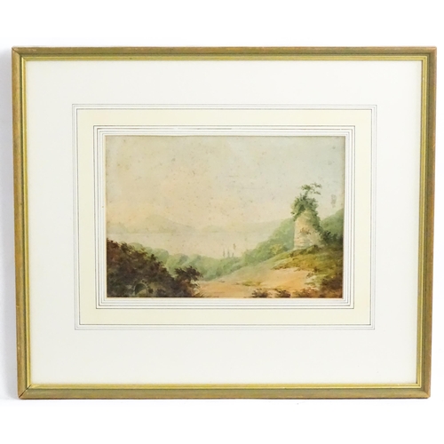 1779 - John Hutchinson (1935-2018), Watercolour, Helmsley Castle. Signed with monogram and dated (19)94 low... 