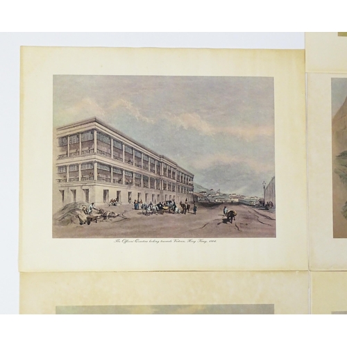 1868 - After Murdoch Bruce (1815-1848), Eleven lithographic prints of Hong Kong, Comprising View of Victori... 