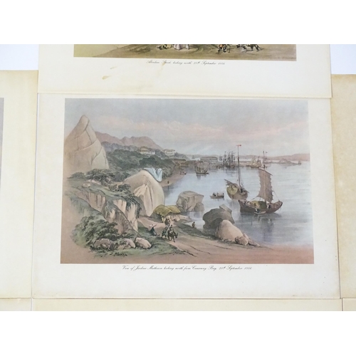 1868 - After Murdoch Bruce (1815-1848), Eleven lithographic prints of Hong Kong, Comprising View of Victori... 