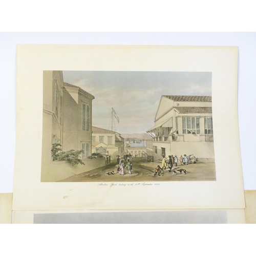 1868 - After Murdoch Bruce (1815-1848), Eleven lithographic prints of Hong Kong, Comprising View of Victori... 