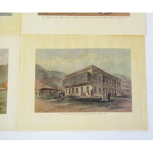 1868 - After Murdoch Bruce (1815-1848), Eleven lithographic prints of Hong Kong, Comprising View of Victori... 