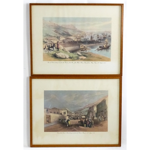 1868 - After Murdoch Bruce (1815-1848), Eleven lithographic prints of Hong Kong, Comprising View of Victori... 