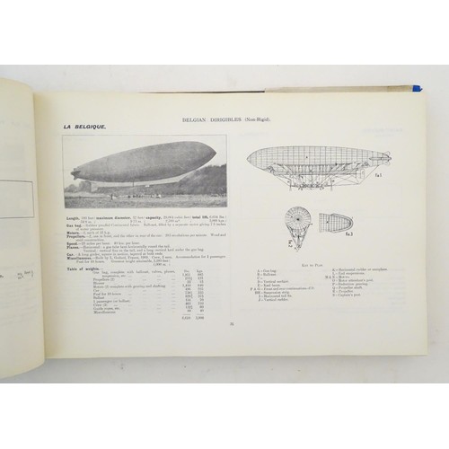 118 - Book: Jane's All the World's Airships 1909, reprint pub. David & Charles 1969, containing depictions... 