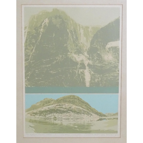 172 - Bob Chaplin (b. 1927), Limited edition print no. 10/50 and artist's proof, Norwegian landscape scene... 