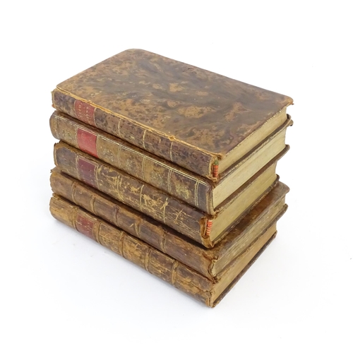 181 - Books: Five assorted books comprising All For Love: or The World Well Lost - A Tragedy, by Mr Dryden... 