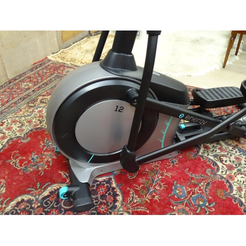 213 - A Decathlon 'Domyos' cross trainer, with power cable and manual, approximately 75