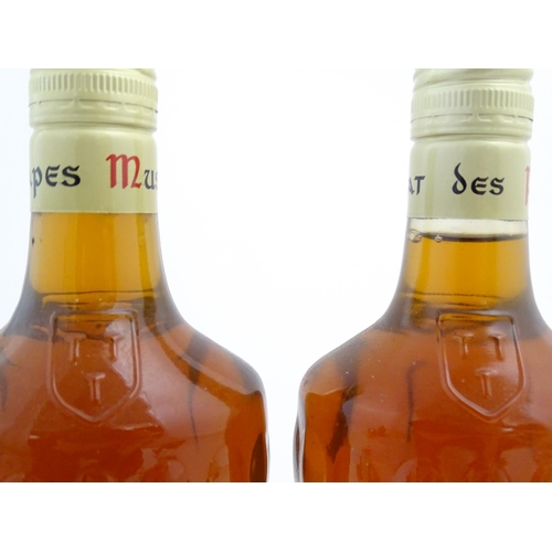 366 - Two bottles of Cave des Vignerons, Beaumes de Venise muscat dessert wine, 75cl (2)