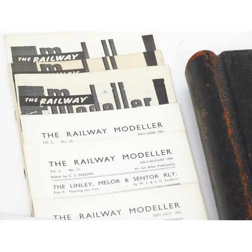 391 - A quantity of railway ephemera, comprising British Railways Passenger Services Timetable 1963-64, ra... 