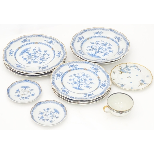 466 - A quantity of assorted Limoges Haviland wares, to include plates, etc. Largest approx. 9 1/2