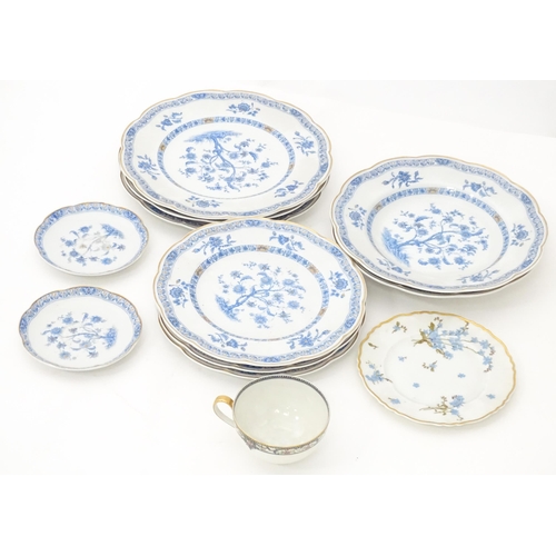 466 - A quantity of assorted Limoges Haviland wares, to include plates, etc. Largest approx. 9 1/2