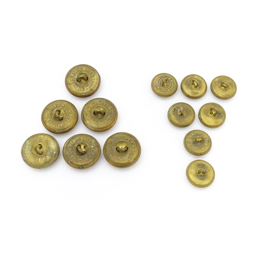 482 - Militaria: a quantity of Royal Army Service Corps tunic buttons, the largest examples 1