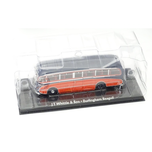 418 - Five Atlas Editions scale model vehicles from the Classic Coaches Collection (5)